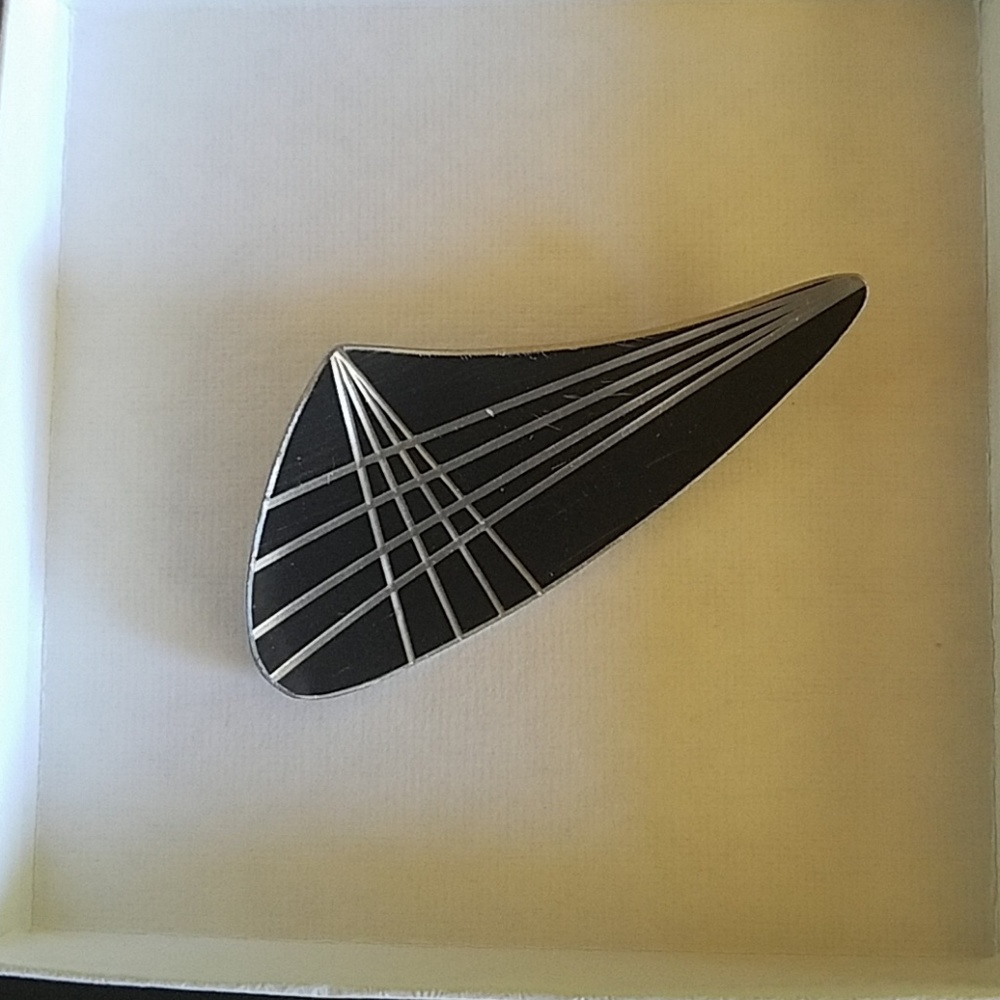 Jorgen Jensen pewter pin